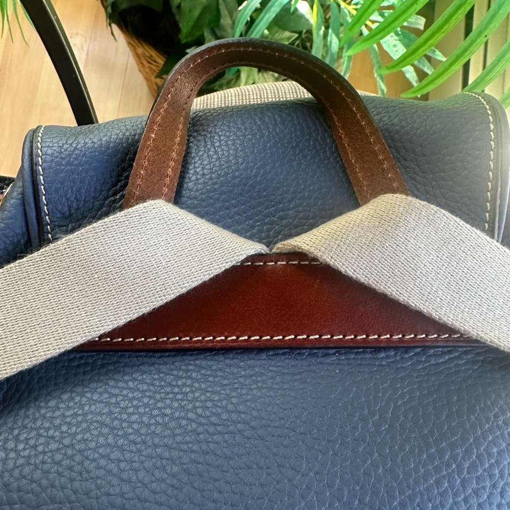 Dooney & Bourke Florentine Pebbled Leather Backpack - Picture 11 of 15